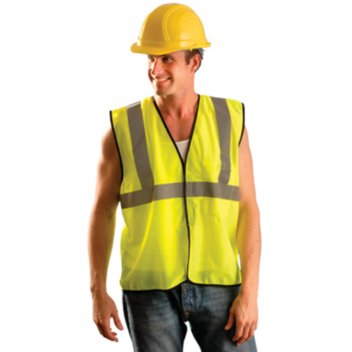 OccuNomix International Inc. ECO-GC-Y2-3X, Class 2 Mesh Vests, ECO-GC-Y2/3X