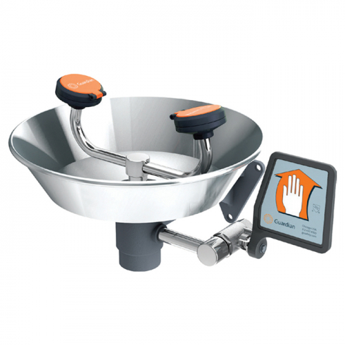 Guardian Equipment G1750, Eye/Face Wash, Wall Mounted, G1750