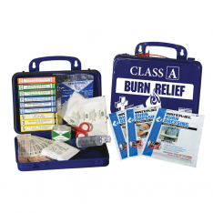 Certified Safety Mfg. K616-017, Class A Burn - Poly Navy, K616-017