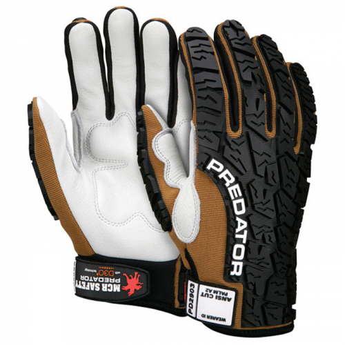 MCR Safety PD2903L, Predator Cow Grain Leather Multi-Task Gloves, PD2903L