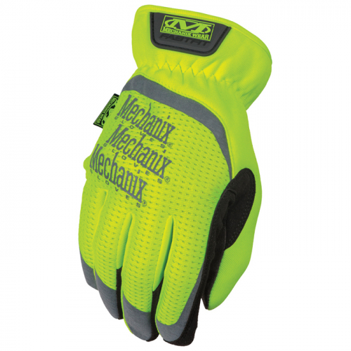 MechanixWear SFF-91-009, Hi-Viz FastFit Gloves, SFF-91-009