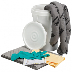 Brady SKA-BKT, ALLWIK 6.5-Gallon Bucket Spill Control 
Kit, SKA-BKT