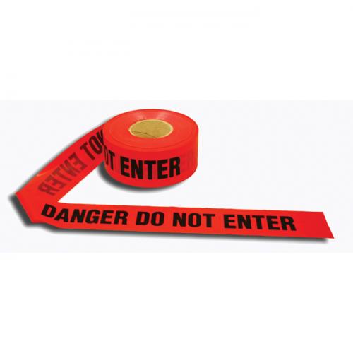 Cordova Safety Products T15212, Barricade Tape with DANGER DO NOT ENTER Legend, T15212