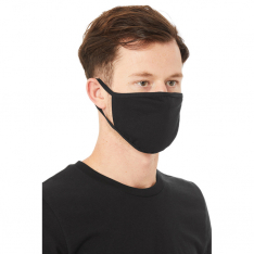 BELLA+CANVAS LLC TT044L, TT044 - 2-Ply Reusable Fabric Face Masks, Medium/Large, TT044L