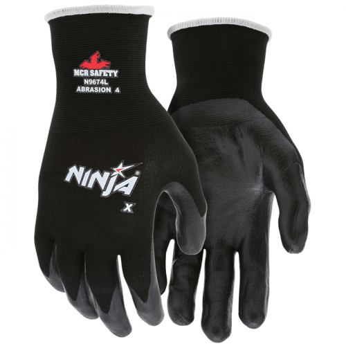 MCR Safety N9674S, MCR N9674 Ninja X, 12/pk, Small, N9674S