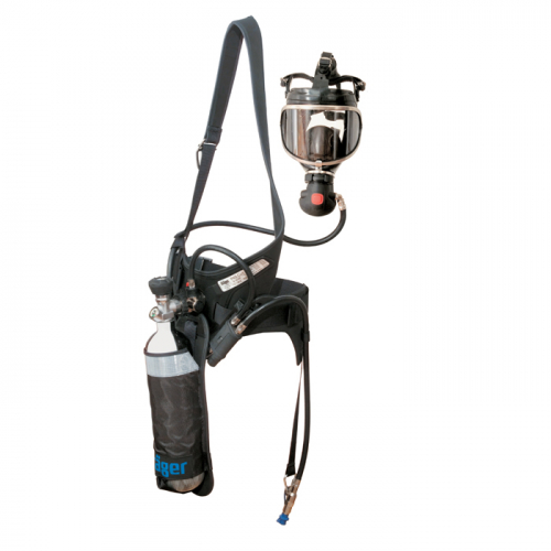 Draeger 4057628, PAS Colt SAR w/ Panorama Nova Mask, Hansen Brass