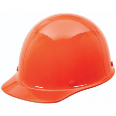 MSA 10119701, Skullgard Protective Cap Type B Fas-Trac III Ratchet Suspension Turbine Orange Large M