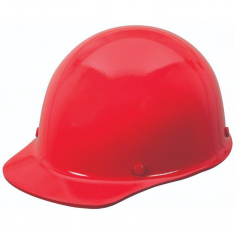 MSA 10119702, Skullgard Protective Cap Type B Fas-Trac III Ratchet Suspension Thermal Red Large
