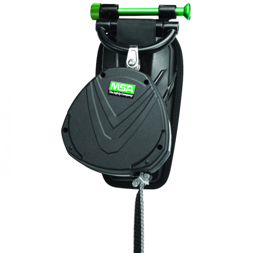 MSA 63062-00R, PFL V-EDGE, CABLE 8FT, AL36C SNAPHOOK, LOCKING PIN HARNESS CONNECTION, ANSI OSHA