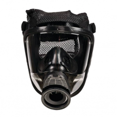 MSA 10075911, FACEPIECE ADVANTAGE 4100, SINGLE PORT, BLACK HYCAR, SMALL, PTC ADAPTER, NON NFPA  MSA