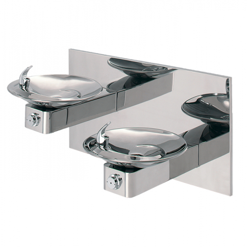 Haws 1011HPS, Barrier-Free Dual Wall Mount Fountain