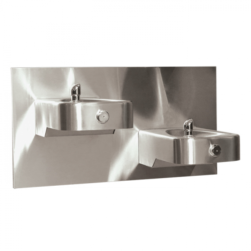 Haws 1117LN, Barrier-Free Dual Wall Mount Fountain