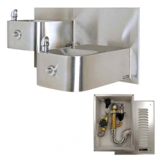 Haws 1119FRB, ADA Outdoor Freeze-Resistant Vandal-Resistant Drinking Fountain