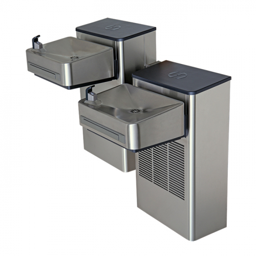 Haws 1202S, Wall Mount Hi-Lo ADA Water Cooler