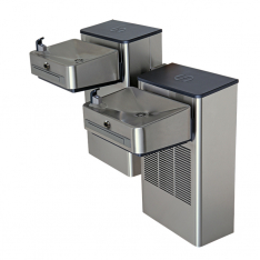 Haws 1202SFH, Wall Mount Hi-Lo ADA Filtered Touchless Water Cooler