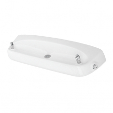 Haws 1430, Enameled Iron Wall Mount Fountain