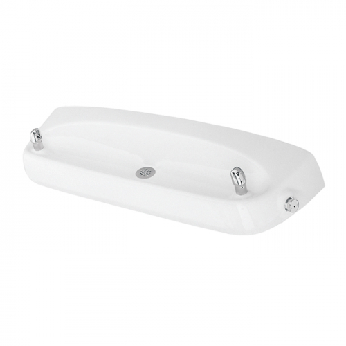 Haws 1430, Enameled Iron Wall Mount Fountain
