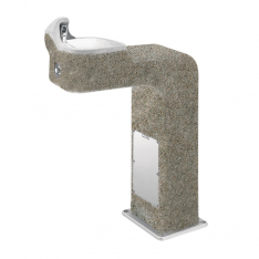 Haws 3177FR, Barrier-Free Freeze Resistant Concrete Pedestal Fountain