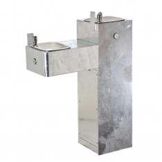 Haws 3300G, Barrier-Free Steel Pedestal Fountain