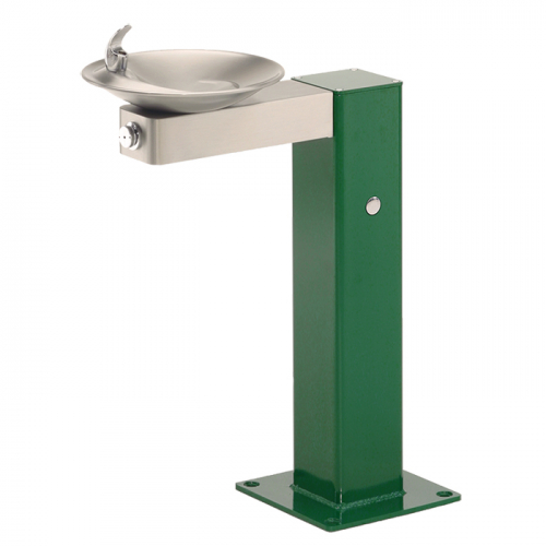 Haws 3377, Barrier-Free Steel Pedestal Fountain