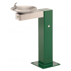 Haws 3377FR, Barrier-Free Freeze Resistant Pedestal Fountain