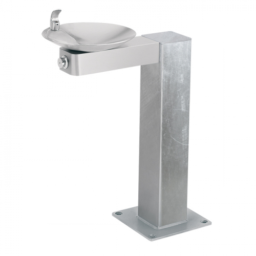 Haws 3377G, Barrier-Free Steel Pedestal Fountain