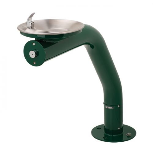 Haws 3380, Barrier-Free Steel Pedestal Fountain