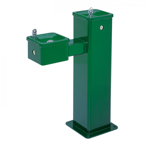 Haws 3500, Barrier-Free Stainless Steel Pedestal Fountain