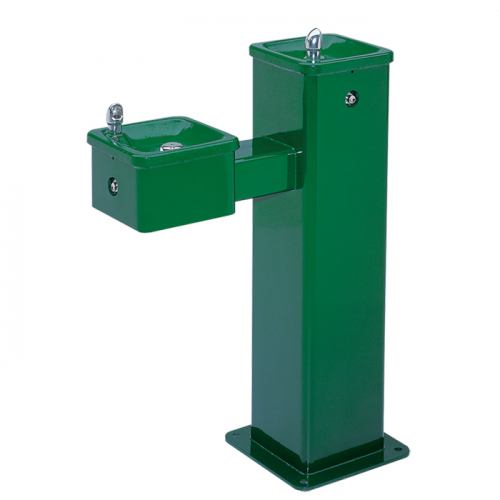 Haws 3500FR, Barrier-Free Freeze Resistant Pedestal Fountain