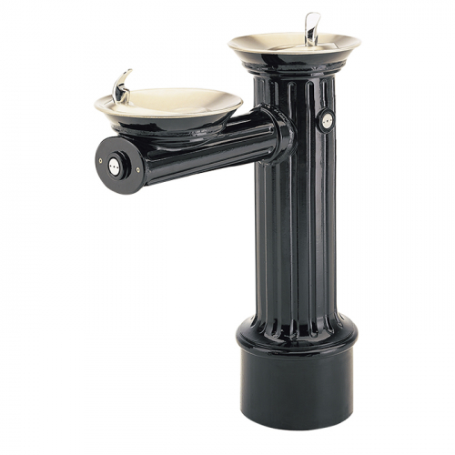 Haws 3511, Barrier-Free Aluminum Pedestal Fountain