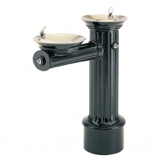 Haws 3511FR, Barrier-Free Freeze-Resistant Pedestal Fountain