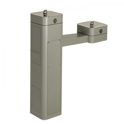 Haws 3602FR, ADA Freeze Resistant Stainless-Steel Pedestal Fountain