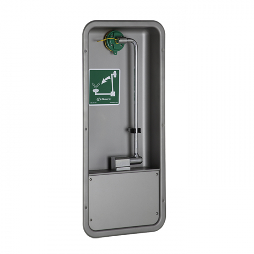 Haws 7655WCC, AXION MSR Barrier-Free Recessed Eye/Face Wash