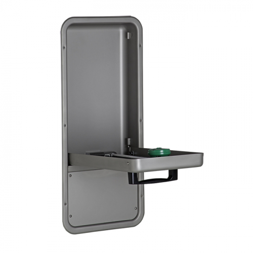 Haws 7656WCC, AXION MSR Barrier-Free Recessed Eye/Face Wash