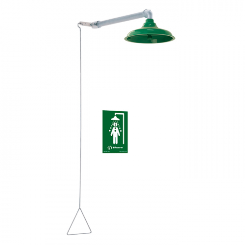 Haws 8122HWC, AXION MSR Barrier-Free Emergency Drench Shower