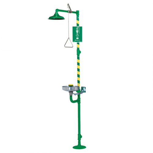 Haws 8300CRP-8309CRP, AXION MSR Combination Shower and Eye/Face Wash