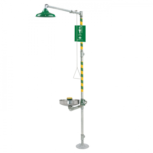 Haws 8309WC, AXION MSR Combination Shower and Eye/Face Wash