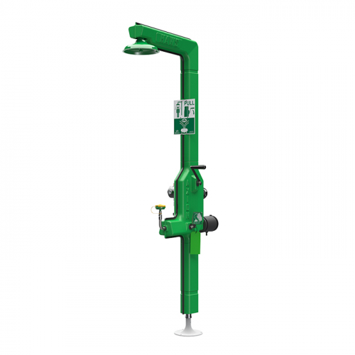 Haws 8315CTFP-220V-8, AXION MSR Freeze-Protected Shower and Eye/Face Wash