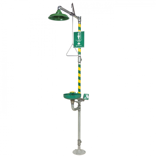 Haws 8320-8325, AXION MSR Emergency Shower and Eye/Face Wash