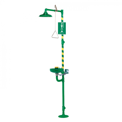 Haws 8320CRP, AXION MSR Emergency Shower and Eye/Face Wash