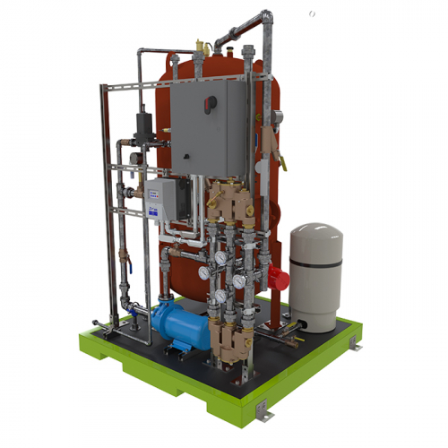 Haws 8780, EPOD INDOOR EMERGENCY WATER TEMPERING SKID