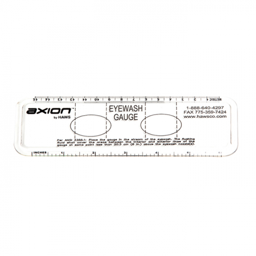 Haws 9015, Eyewash Gauge