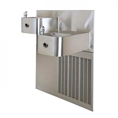 Haws H1119-8HO2, Chilled Wall Mount ADA Touchless Dual Fountain