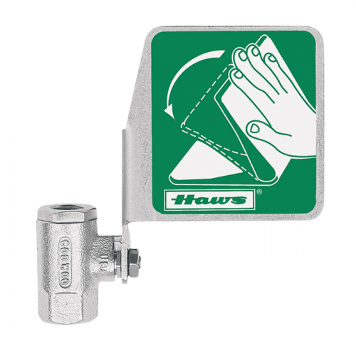 Haws SP227, Ball Valve With Flag