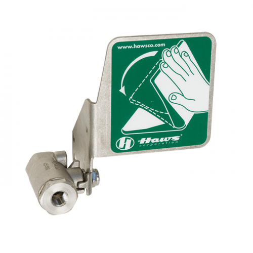 Haws SP228, Ball Valve With Flag