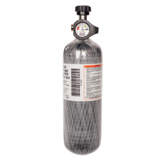 MSA 10042423-SP, CYL & VALVE ASSY, 3000 PSIG, 17 CU FT,  PKG