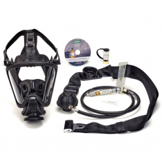 MSA 10054793, PremAire Cadet Supplied-Air Respirator, 30" IP,  Ultra Elite Medium Hycar, Snap-Tite F