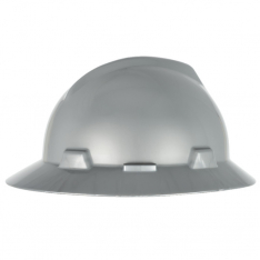 MSA 10058333, HAT, V-GD, W/1-TOUCH SUSP., SILVER