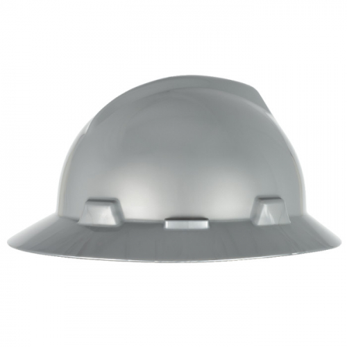 MSA 10058333, HAT, V-GD, W/1-TOUCH SUSP., SILVER