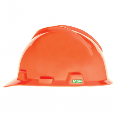 MSA 10058632, CAP, SUPER-V, 1-TOUCH, HI-VIZ ORANGE